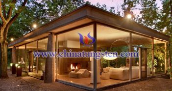 violet tungsten oxide applied for building glass energy saving coating picture