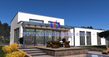 violet tungsten oxide applied for building glass thermal insulation coating picture
