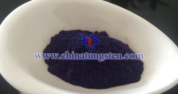 violet tungsten oxide applied for energy efficient building glass image