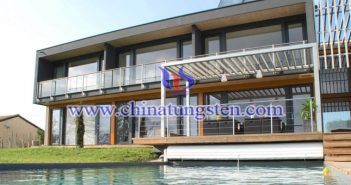 violet tungsten oxide applied for energy saving glass coating picture