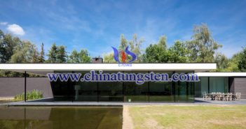 violet tungsten oxide applied for glass thermal insulation coating picture