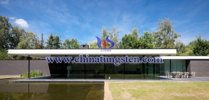 violet tungsten oxide applied for glass thermal insulation coating picture