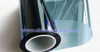 violet tungsten oxide applied for smart heat insulation film picture