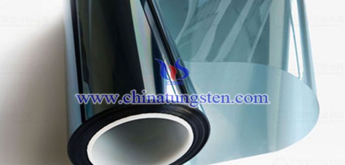 violet tungsten oxide applied for smart heat insulation film picture