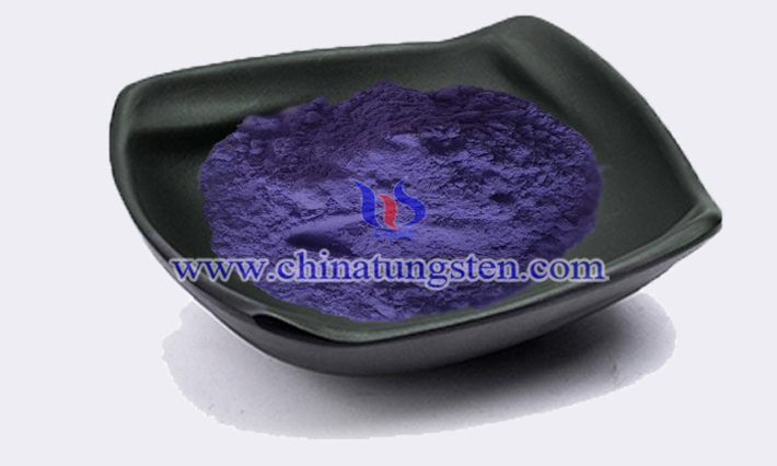 violet tungsten oxide applied for solar film image