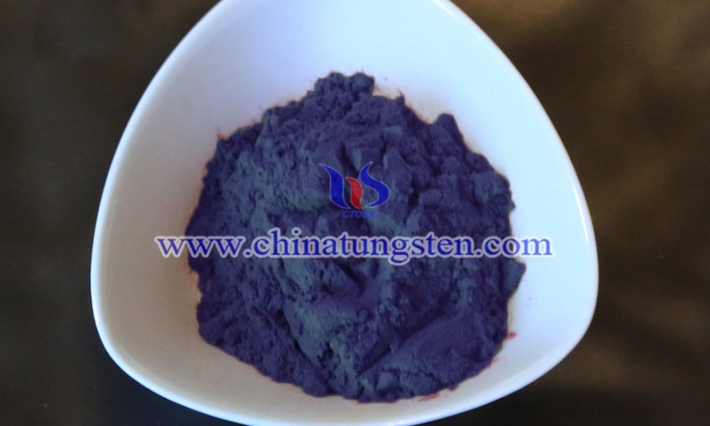 violet tungsten oxide applied for transparent heat insulation coating image
