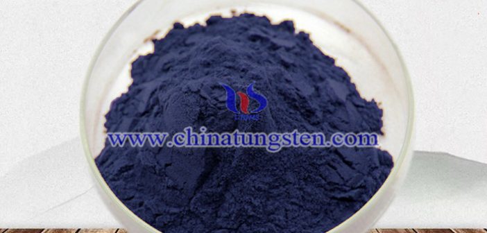 violet tungsten oxide nano particle applied for heat-insulating energy-saving film image