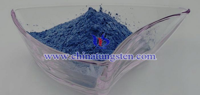 violet tungsten oxide nano powder applied for building glass thermal insulation coating image