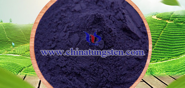 violet tungsten oxide nano powder applied for glass thermal insulation coating image