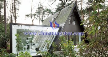 violet tungsten oxide nano powder applied for heat-insulating energy-saving glass picture