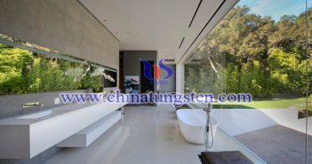 violet tungsten oxide nano powder applied for heat-insulation glass coating picture