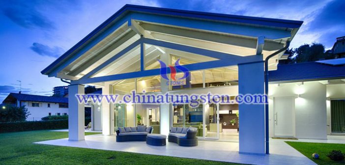 violet tungsten oxide nano powder applied for nano transparent heat insulating glass coating picture