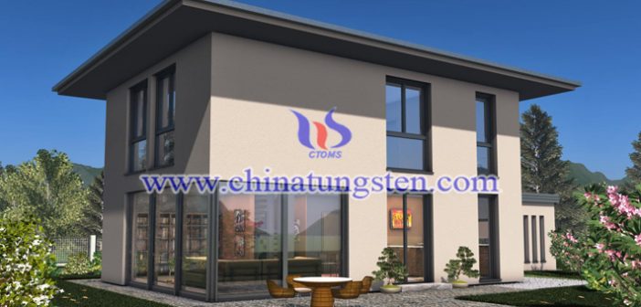 violet tungsten oxide nano powder applied for nano transparent thermal insulation coating picture