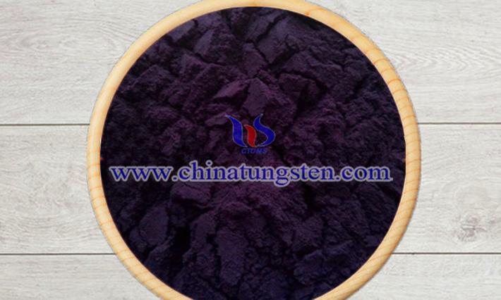 violet tungsten oxide nano powder applied for new energy efficient building glass image