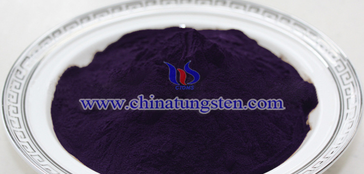 violet tungsten oxide nano powder applied for transparent heat insulation glass image