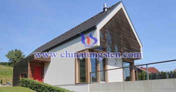 violet tungsten oxide nano powder applied for transparent heat insulation glass picture