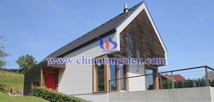 violet tungsten oxide nano powder applied for transparent heat insulation glass picture