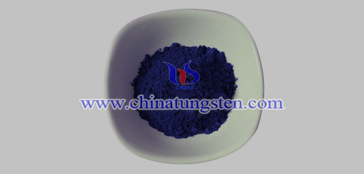 violet tungsten oxide nanoparticles applied for energy saving glass coating image
