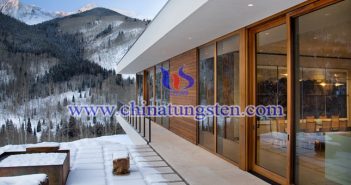 violet tungsten oxide nanoparticles applied for energy saving glass coating picture