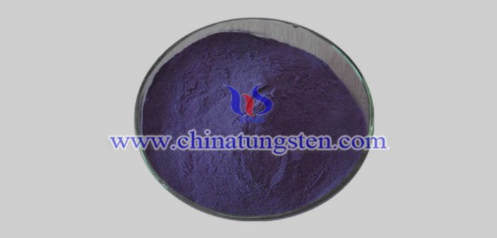 violet tungsten oxide nanoparticles applied for heat-insulating energy-saving glass image