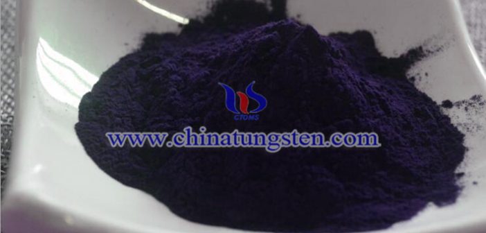 violet tungsten oxide nanoparticles applied for nano transparent heat insulating glass coating image