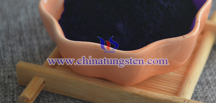 violet tungsten oxide nanoparticles applied for nano transparent heat insulation coating image