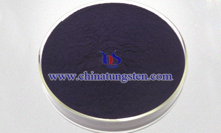 violet tungsten oxide nanoparticles applied for transparent heat insulation glass image