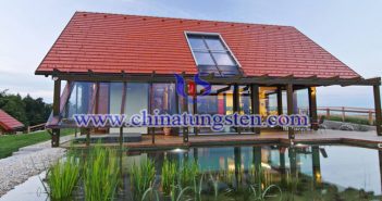 violet tungsten oxide nanopowder applied for building glass energy saving coating picture