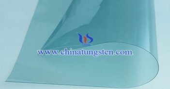 violet tungsten oxide nanopowder applied for heat-insulating energy-saving film picture