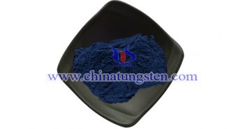 violet tungsten oxide nanopowder applied for heat-insulating energy-saving glass image