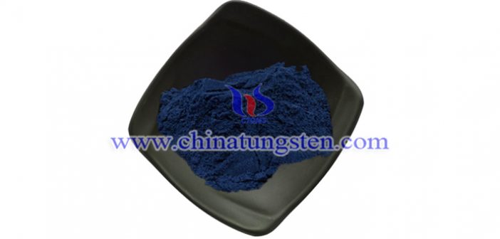 violet tungsten oxide nanopowder applied for heat-insulating energy-saving glass image