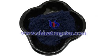 violet tungsten oxide nanopowder applied for new energy efficient building glass image