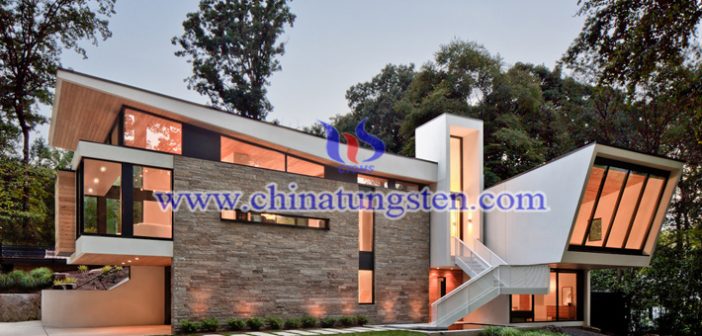 violet tungsten oxide nanopowder applied for transparent heat insulation glass coating picture
