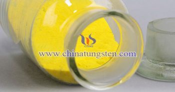 yellow tungsten oxide applied for nano transparent heat insulating glass coating image