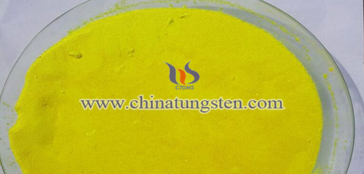 Mo doped WO3 nanoparticles applied for electrochromic thin film image