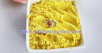 WO3 applied for WO3-TiO2 electrochromic film image