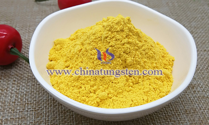 WO3 electrochromic film applied for electrochromic glass image