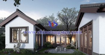 WO3 electrochromic film applied for smart window picture