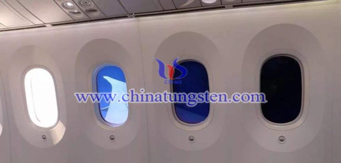WO3 nano powder applied for smart window picture