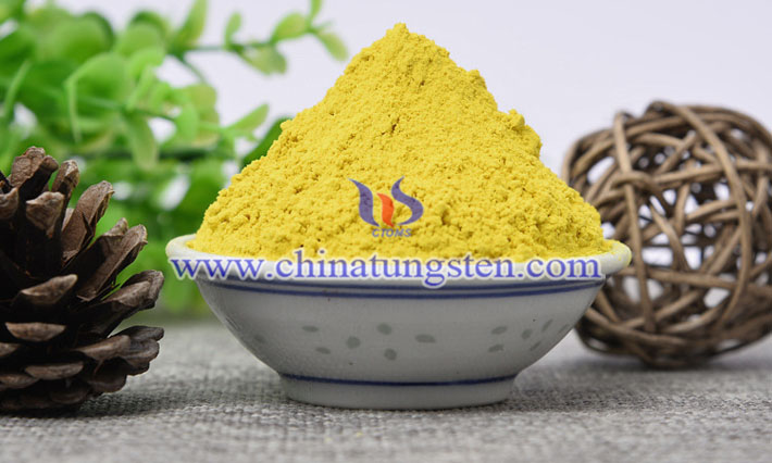WO3 powder applied for smart window image