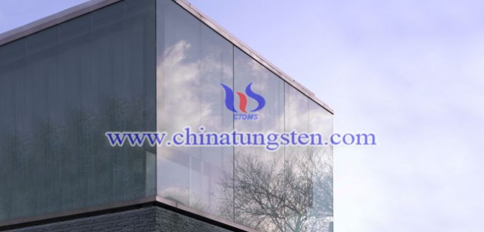 WO3 powder applied for smart window picture