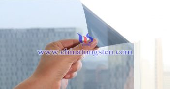 amorphous WO3 electrochromic film picture
