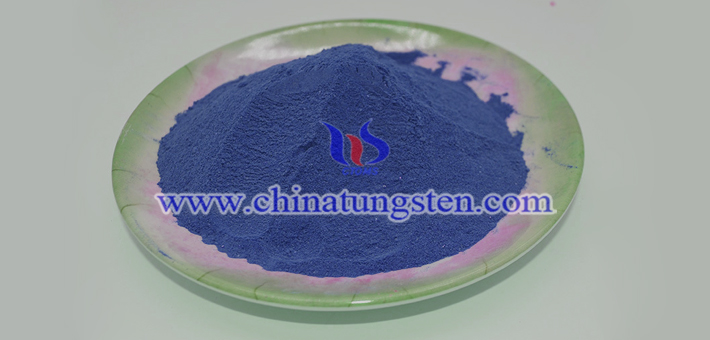 blue tungsten oxide nanopowder applied for electrochromic glass image