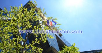 blue tungsten oxide nanopowder applied for electrochromic glass picture