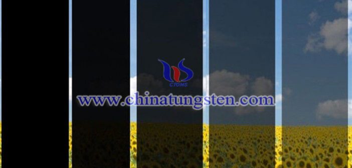 electrochromic material amorphous WO3 film picture