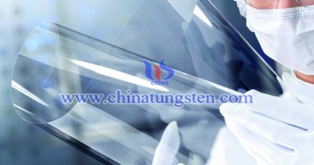 nano WO3 applied for electrochromic film picture