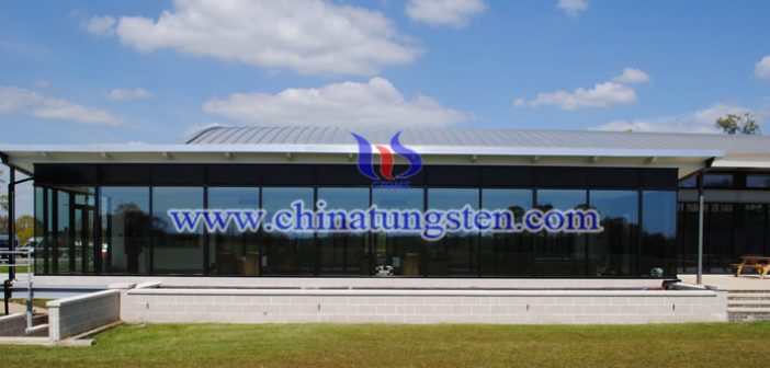 new energy-saving material: violet tungsten oxide electrochromic film picture
