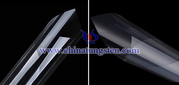 new energy-saving material: yellow tungsten oxide electrochromic film picture