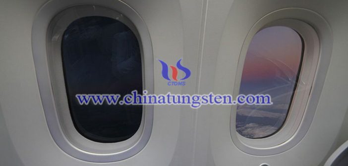 tungsten oxide nanoparticles applied for thermal insulating glass picture