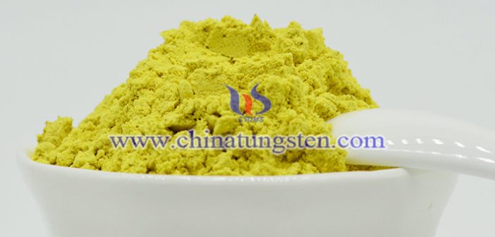 tungsten oxide nanoparticles applied for thermal insulation dispersion image